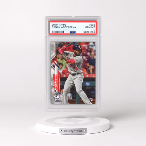 2020 Topps #229 Randy Arozarena (PSA 10 GEM MINT)
