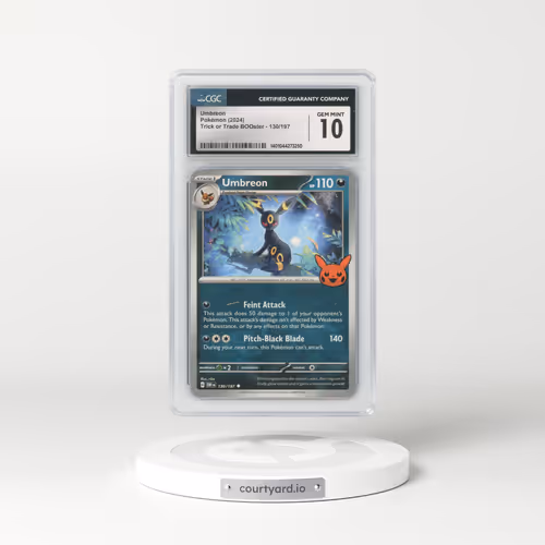 2024 Trick or Trade BOOster (2024) #130/197 Umbreon (CGC 10 GEM MINT)