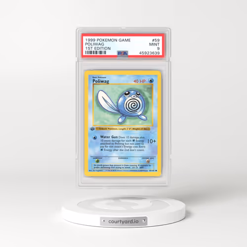 1999 Base Set #59 Poliwag - 1st Edition 1st Edition (PSA 9 MINT)