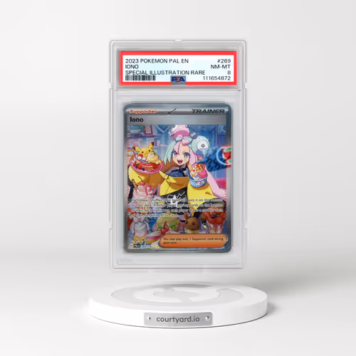 2023 Pokémon Pal EN-Paldea Evolved #269 Iono - Special Illustration Rare (PSA 8 NM-MT)