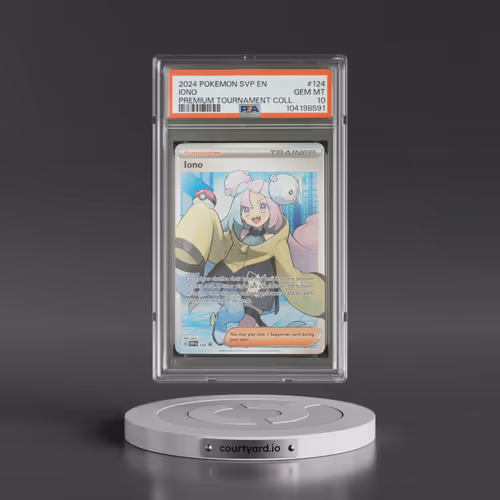 2024 Pokémon Svp EN-SV Black Star Promo #124 Iono - Iono Premium Tournament Collection (PSA 10 GEM M