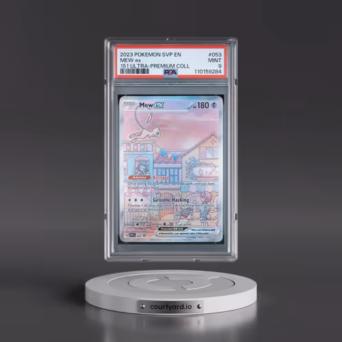 2023 Pokémon Svp EN-SV Black Star Promo #053 Mew EX - Holo 151 Ultra-Premium Collection (PSA 9 MINT)