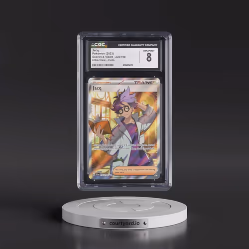 2023 Pokémon Svi EN-Scarlet & Violet #236 Jacq - Ultra Rare (CGC 8 NM-MT)
