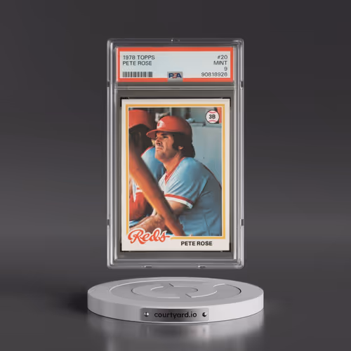 1978 Topps #20 Pete Rose (PSA 9 MINT)