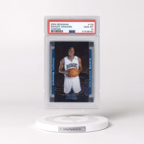 2004 Bowman #129 Dwight Howard - Chrome (PSA 10 GEM MINT)