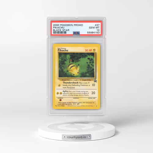 1999 Black Star Promos #27 Pikachu - The Power of One (PSA 10 GEM MINT)