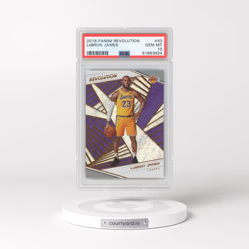 2018 Panini Revolution #40 LeBron James (PSA 10 GEM MINT)