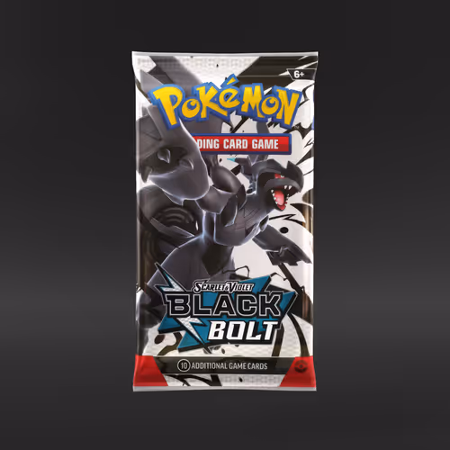 Pokemon Scarlet & Violet Black Bolt (1 Booster Pack - Art May Vary)