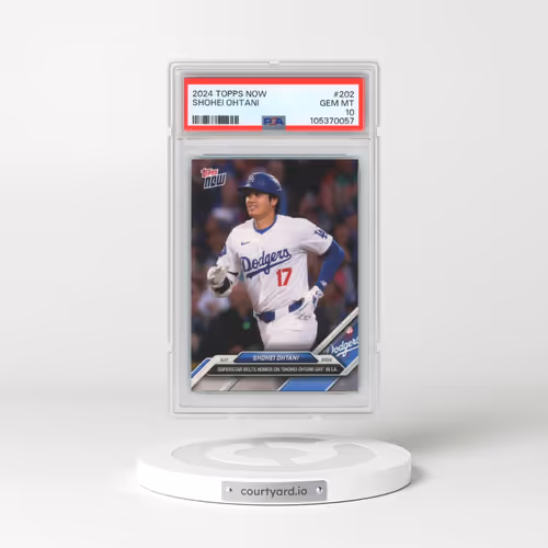 2024 Topps Now #202 Shohei Ohtani (PSA 10 GEM MINT)