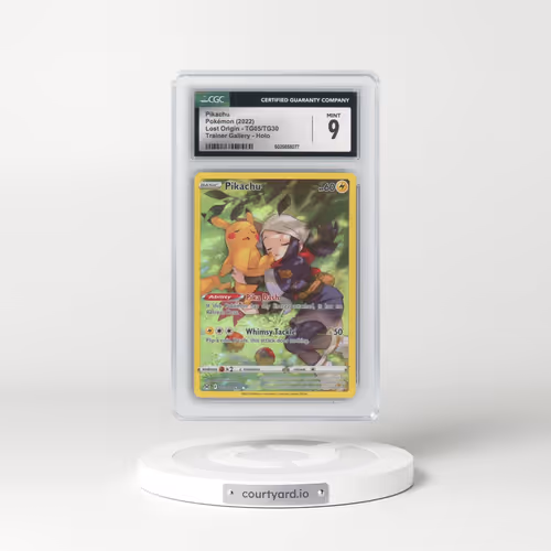 2022 Lost Origin #TG05/TG30 Pikachu - Character Rare (CGC 9 MINT)