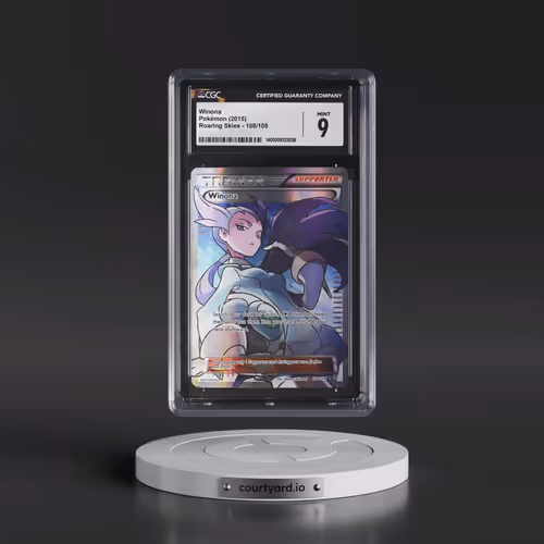 2015 Pokémon XY Roaring Skies #108 Winona - Full Art (CGC 9 MINT)
