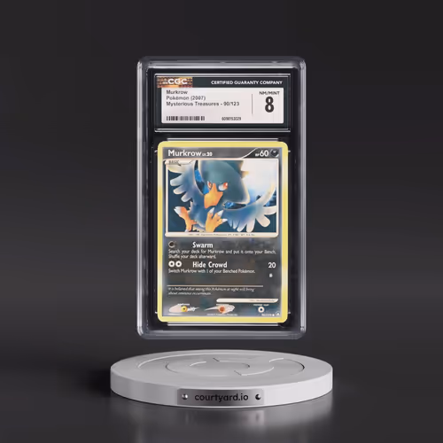 2007 Mysterious Treasures #90/123 Murkrow (CGC 8 NM-MT)