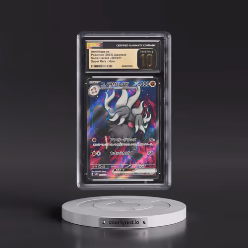 2023 Snow Hazard #087/071 Annihilape ex - Super Rare Holo (CGC 10 PRISTINE)