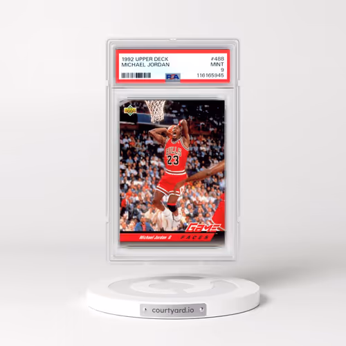 1992 Upper Deck #488 Michael Jordan (PSA 9 MINT)