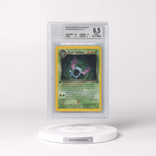 2000 Team Rocket #7 Dark Golbat - 1st Edition Holo (BGS 6.5 EX-MT+)