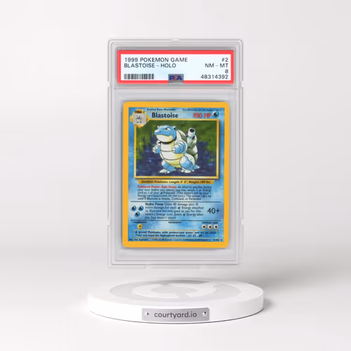 1999 Pokémon Game #2 Blastoise - Holo (PSA 8 NM-MT)