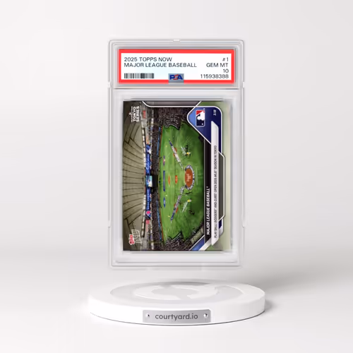 2025 Topps Now #1 Major League Baseball (PSA 10 GEM MINT)