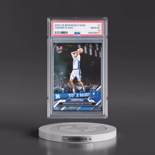 2024 Bowman U Now #1 Cooper Flagg (PSA 10 GEM MINT)