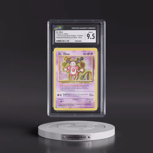 2023 Trading Card Game Classic - CLV, CLC, CLB #013/034 Mr. Mime - Blastoise & Suicune ex Deck - CLB