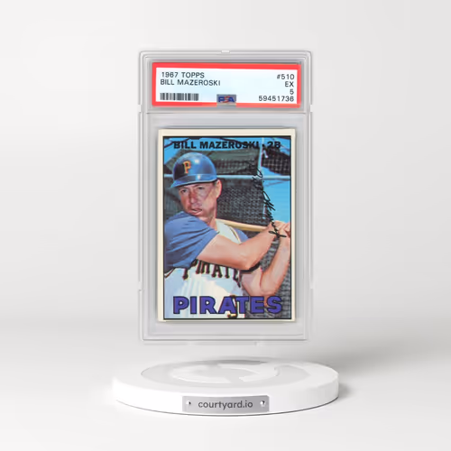1967 Topps #510 Bill Mazeroski (PSA 5 EX)