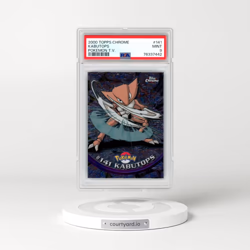 2000 Topps Chrome Pokémon T.V. #141 Kabutops (PSA 9 MINT)