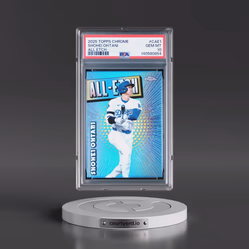2025 Topps Chrome All Etch #CAE1 Shohei Ohtani (PSA 10 GEM MINT)