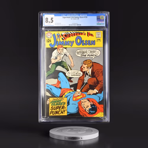 Superman's Pal Jimmy Olsen #120 CGC 8.5 White Pages (DC Comics, 6/69) - Universal