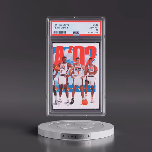 1991 Skybox #546 Team USA 3 (PSA 10 GEM MINT)