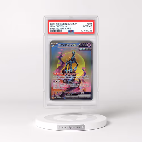 2024 Pokémon Sv5m-Cyber Judge #094 Iron Crown EX - Holo Special Art Rare (PSA 10 GEM MINT)