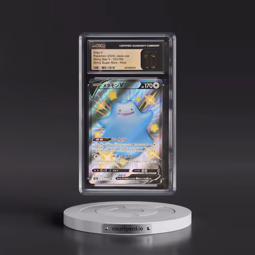 2020 Shiny Star V #323/190 Ditto V - Shiny Super Rare Holo (CGC 10 PRISTINE)