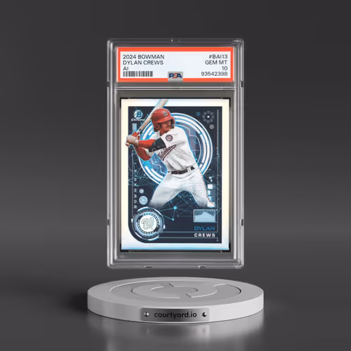 2024 Bowman Bowman AI #BAI13 Dylan Crews (PSA 10 GEM MINT)
