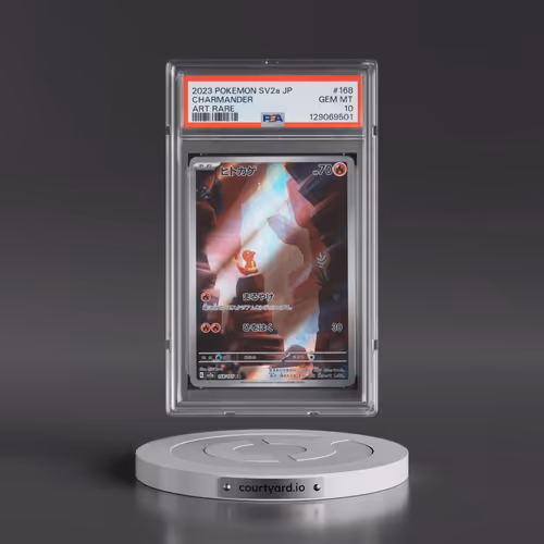 2023 Pokémon Sv2a-Pokemon 151 #168 Charmander - Art Rare (PSA 10 GEM MINT)