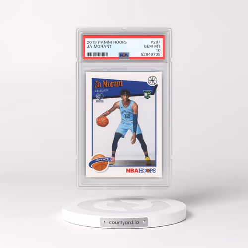 2019 Panini Hoops #297 Ja Morant (PSA 10 GEM MINT)