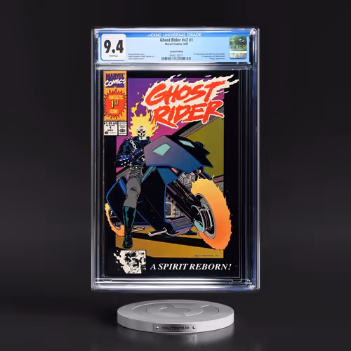 Ghost Rider #v2 #1 CGC 9.4 White Pages (Marvel Comics, 5/90) - Universal Second Printing