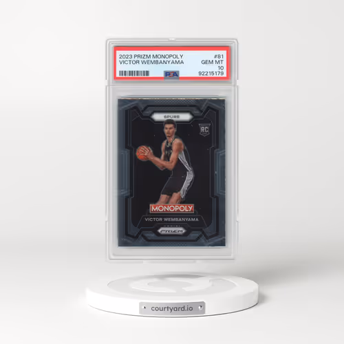 2023 Panini Prizm Monopoly #81 Victor Wembanyama (PSA 10 GEM MINT)