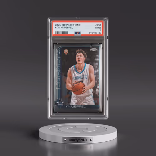 2025 Topps Chrome #254 Kon Knueppel (PSA 9 MINT)