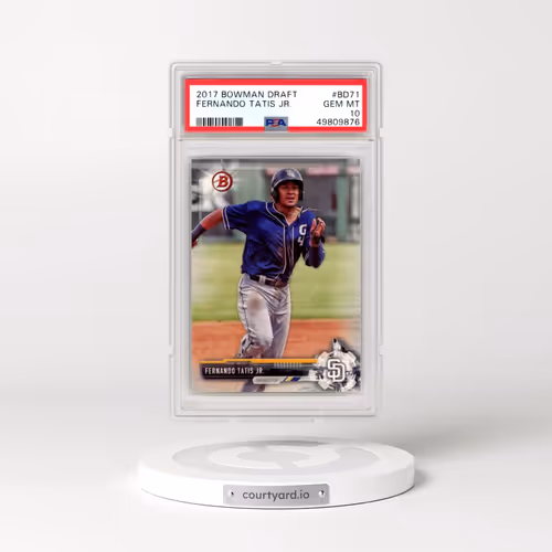 2017 Bowman Draft #BD71 Fernando Tatis Jr. (PSA 10 GEM MINT)