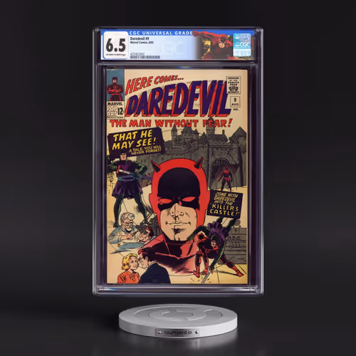 Daredevil #9 CGC 6.5 Off-white to White Pages (Marvel Comics, 8/65)