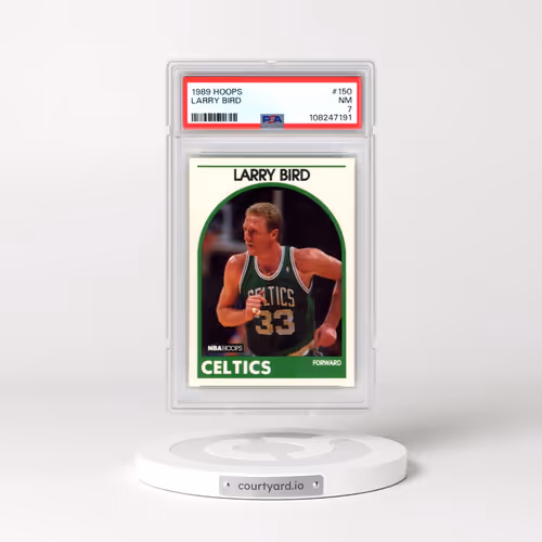 1989 Hoops #150 Larry Bird (PSA 7 NM)