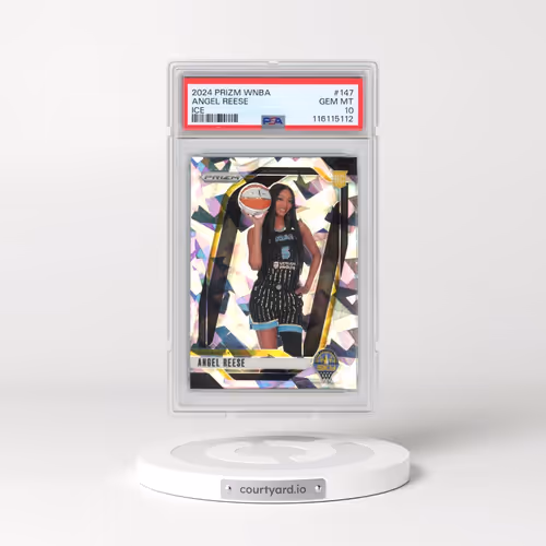 2024 Panini Prizm WNBA #147 Angel Reese - Ice (PSA 10 GEM MINT)