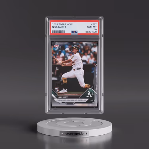 2025 Topps Now #787 Nick Kurtz (PSA 10 GEM MINT)