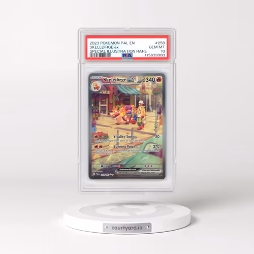 2023 Pokémon Pal EN-Paldea Evolved #258 Skeledirge EX - Holo Special Illustration Rare (PSA 10 GEM M
