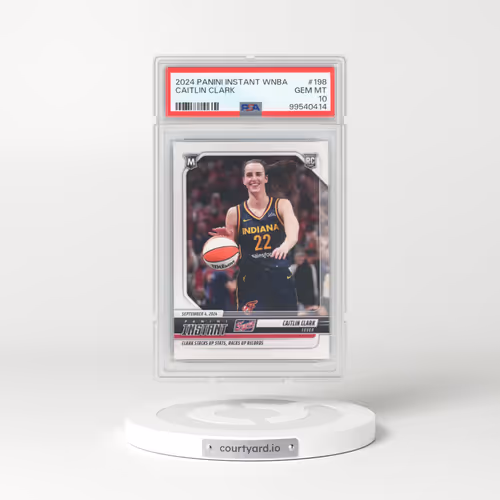 2024 Panini Instant WNBA #198 Caitlin Clark (PSA 10 GEM MINT)