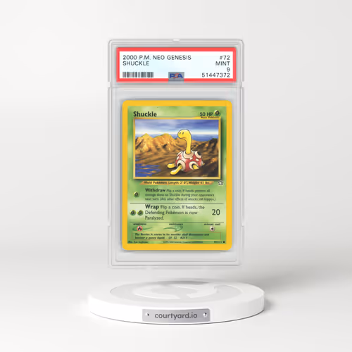 2000 Neo Genesis #72 Shuckle (PSA 9 MINT)