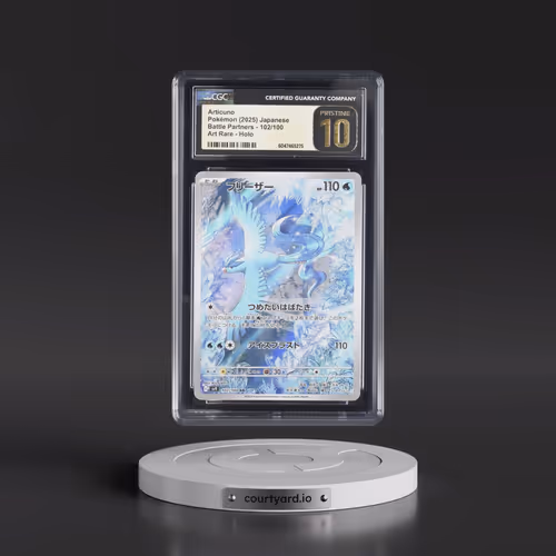 2025 Battle Partners - sv9 #102/100 Articuno - Art Rare Holo (CGC 10 PRISTINE)