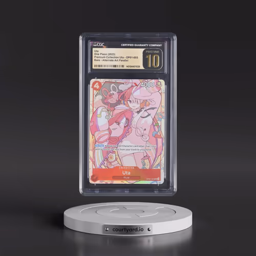 2024 Premium Collection Uta - English #OP01-005 Uta - Alternate Art Parallel (CGC 10 PRISTINE)