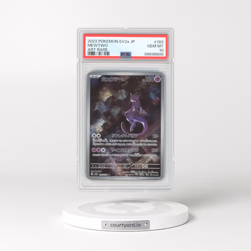 2023 Pokémon Sv2a-Pokemon 151 #183 Mewtwo - Art Rare (PSA 10 GEM MINT)
