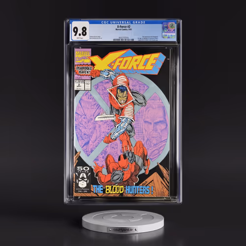 X-Force #2 CGC 9.8 White Pages (Marvel Comics, 9/91) - Universal