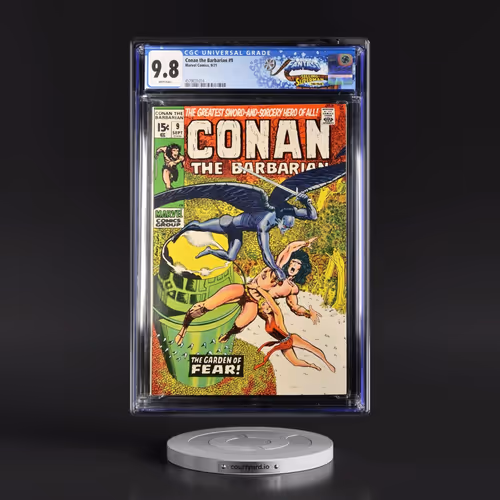 Conan the Barbarian #9 CGC 9.8 White Pages (Marvel Comics, 9/71)