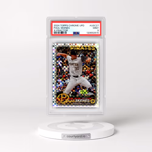 2024 Topps Chrome Update #USC27 Paul Skenes - X-Fractor (PSA 9 MINT)
